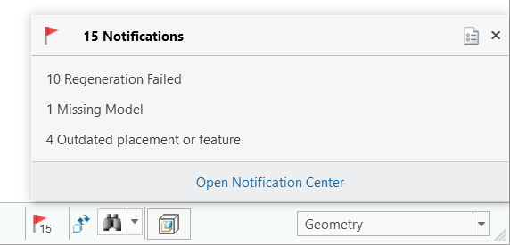 Explore the Notification Center | tutorial | PTC Learning Connector