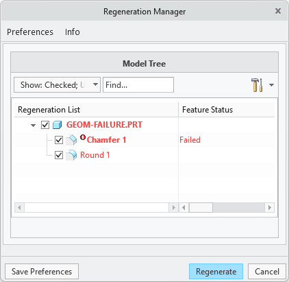 Identify and Locate Failures | tutorial | PTC Learning Connector