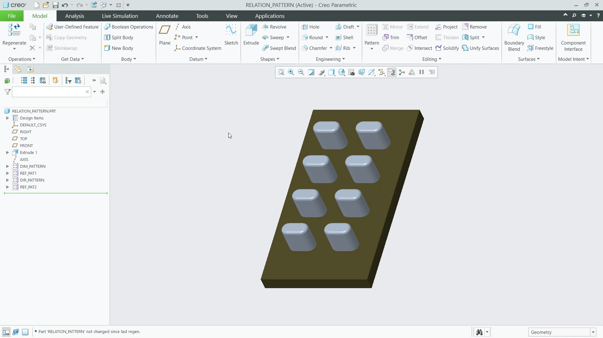 Create Relations for Patterns | tutorial | PTC Learning Connector