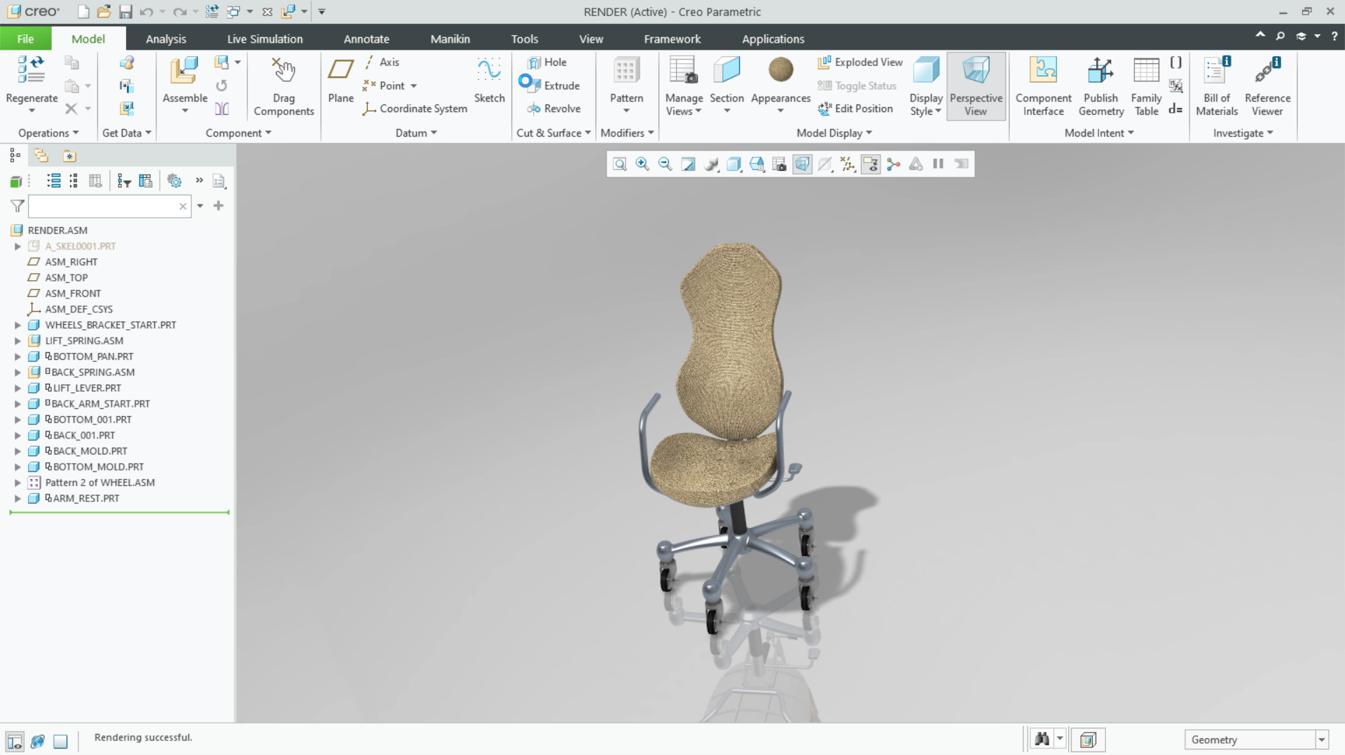 Use Real-Time Rendering | tutorial | PTC Learning Connector
