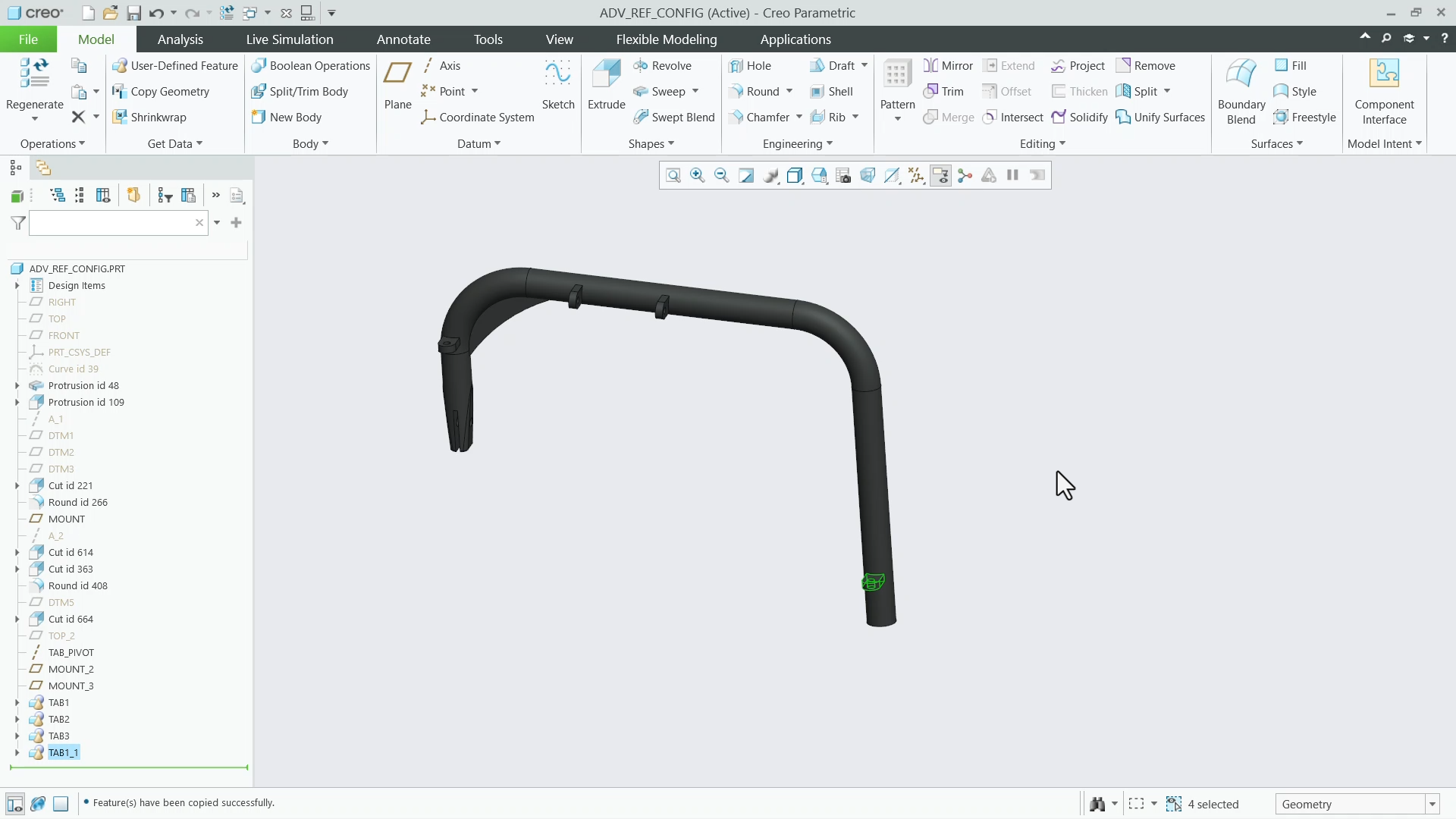 Analyze Advanced Reference Configuration | tutorial | PTC Learning ...