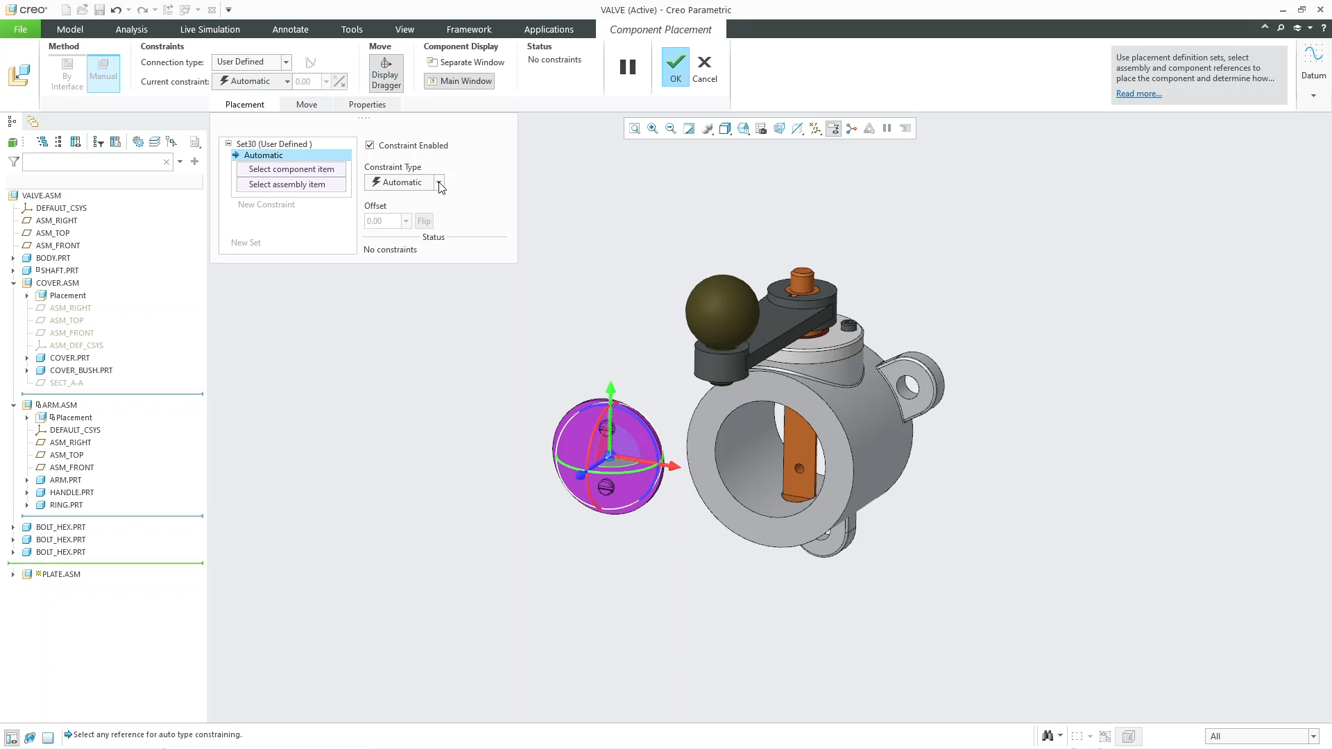 Restructure and Reorder Assembly Components | tutorial | PTC Learning ...
