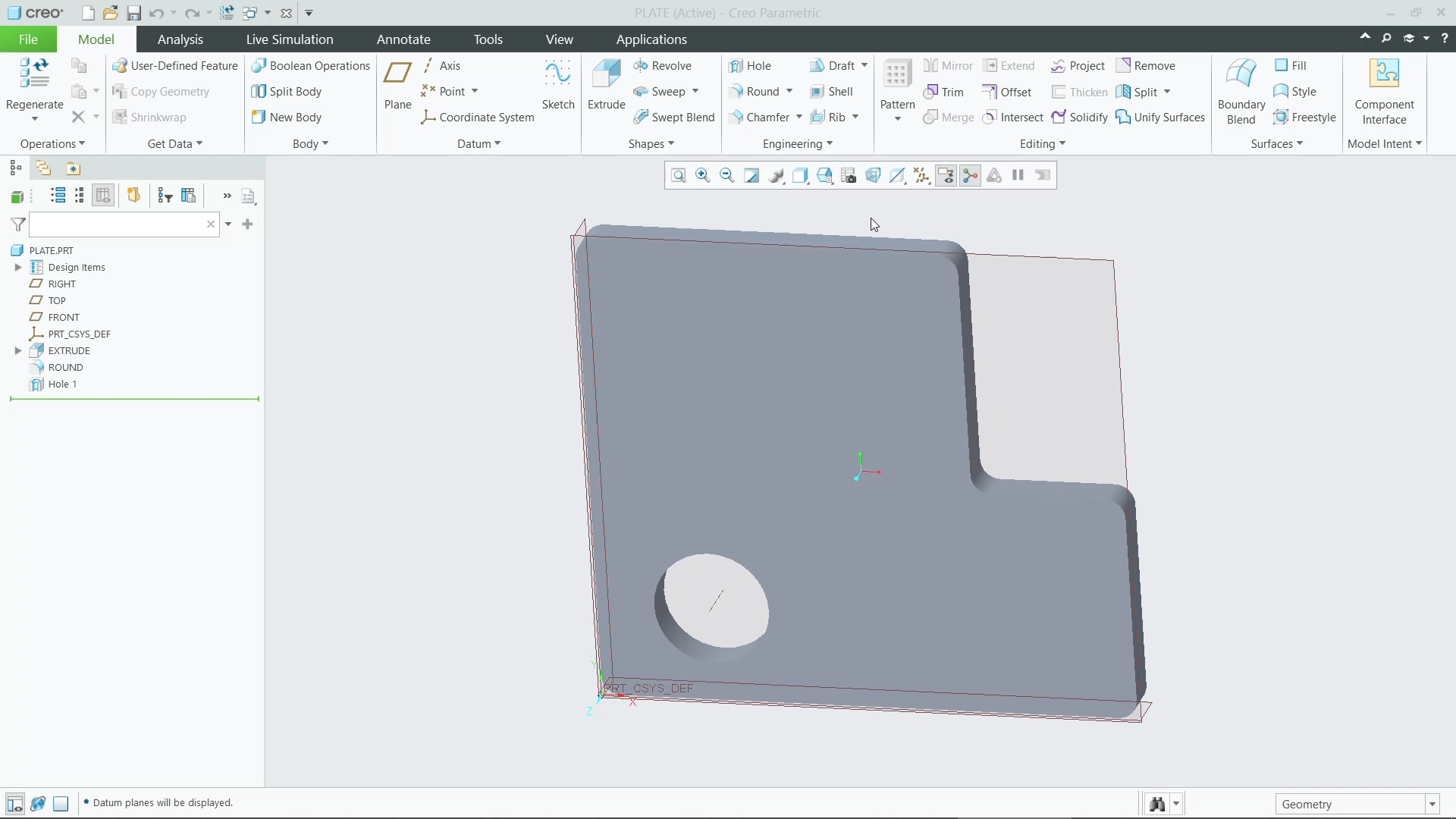 Configure Dimensional Tolerances | tutorial | PTC Learning Connector