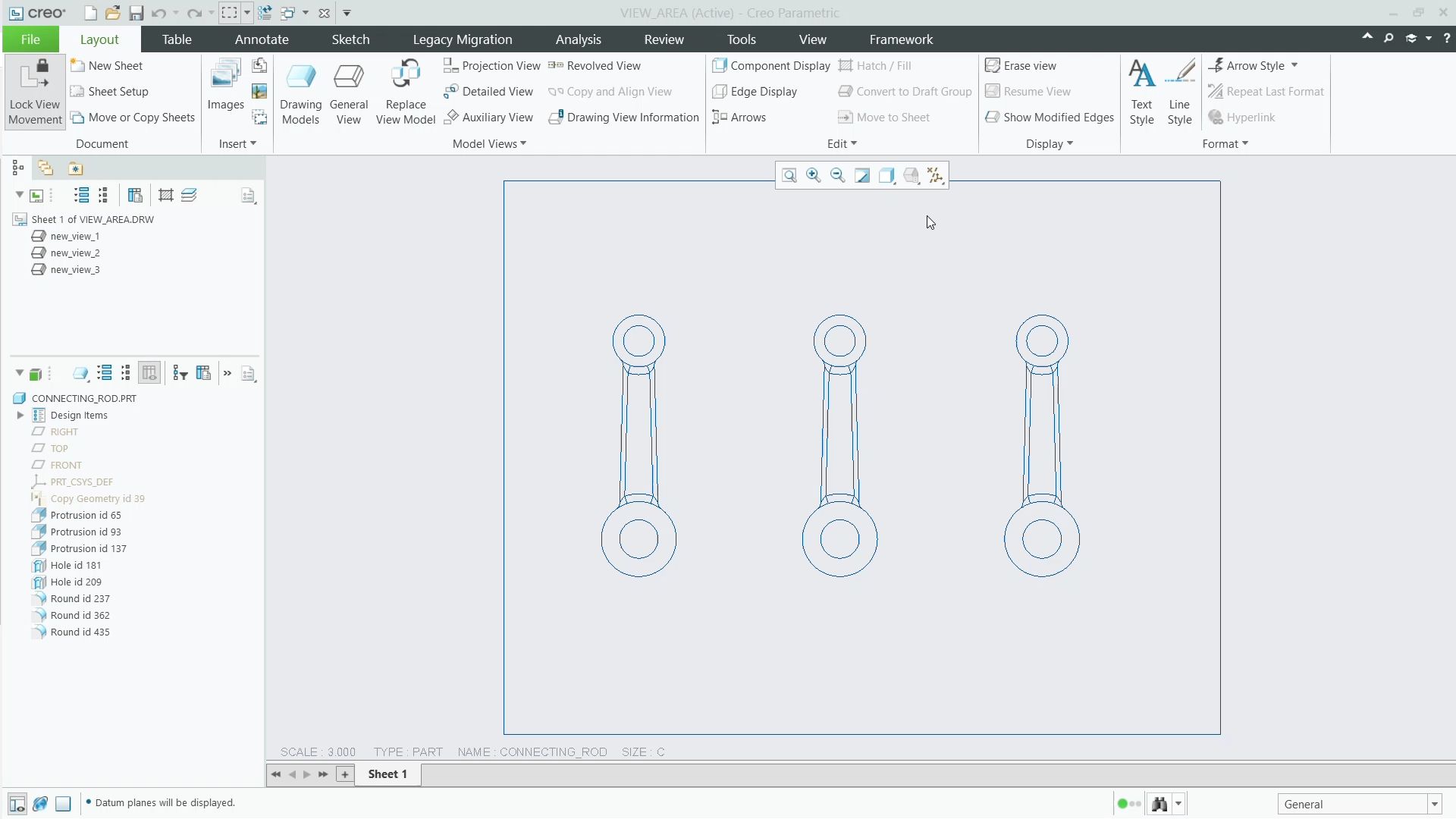 Edit Visible View Area | tutorial | PTC Learning Connector