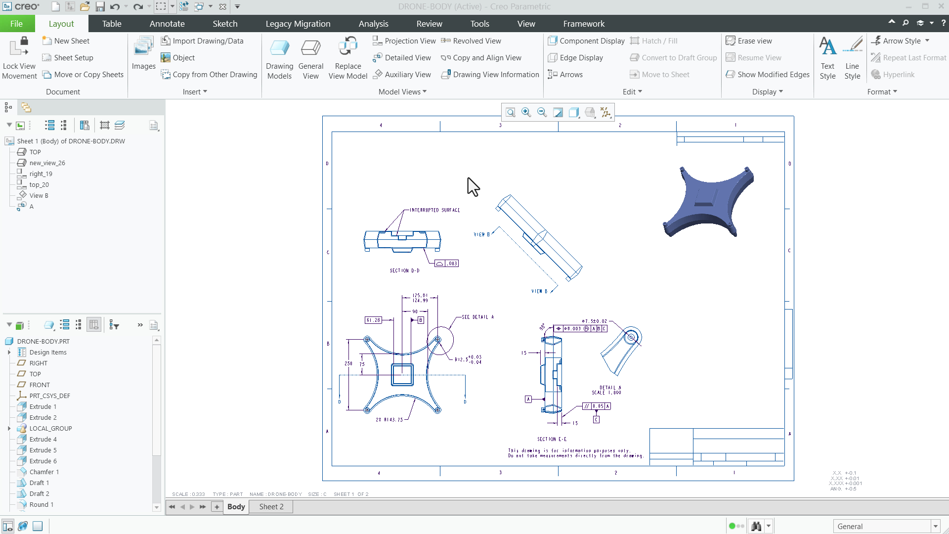 Use Surface Finish Symbols | tutorial | PTC Learning Connector