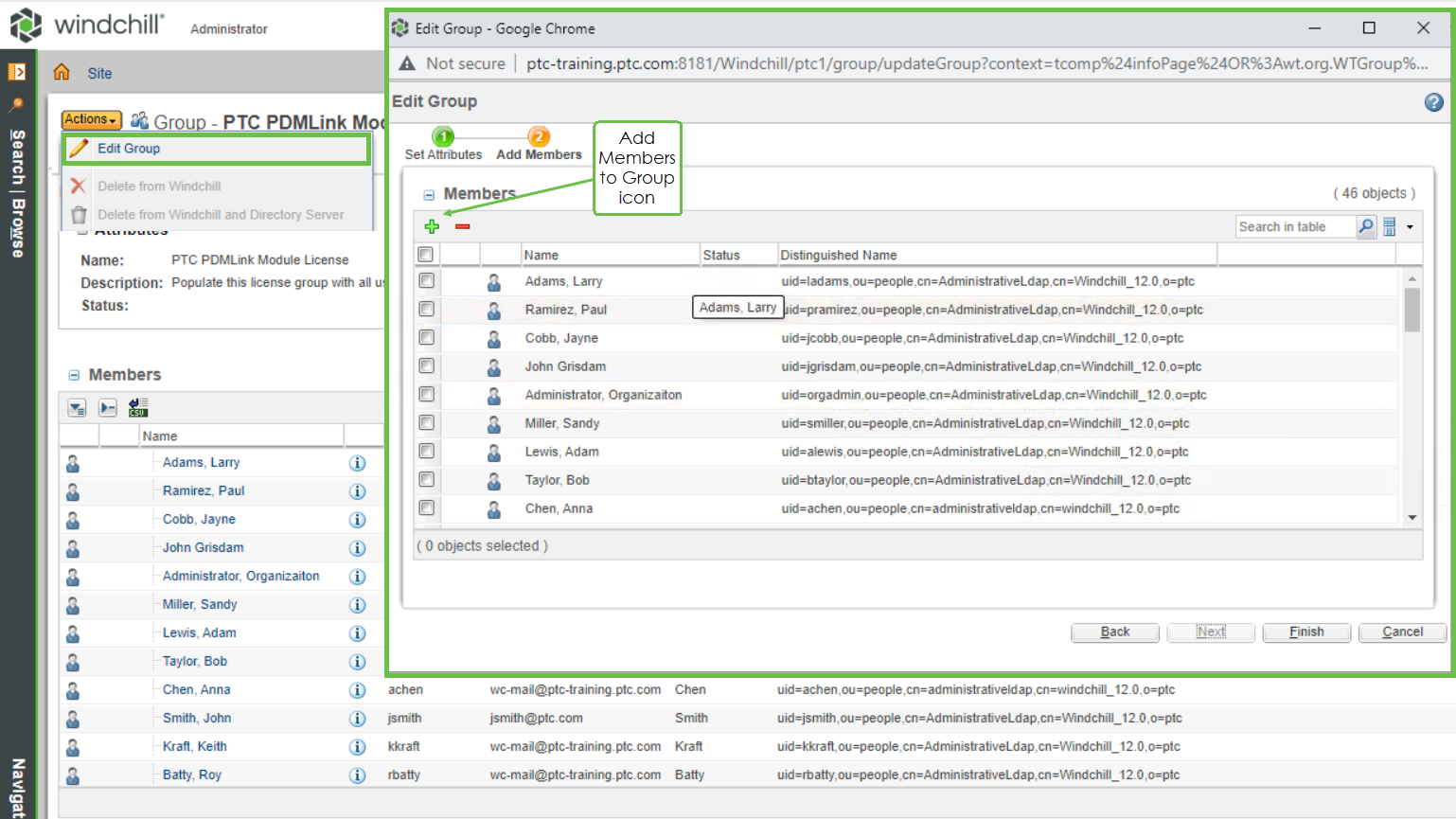 Create User Account | tutorial | PTC Learning Connector