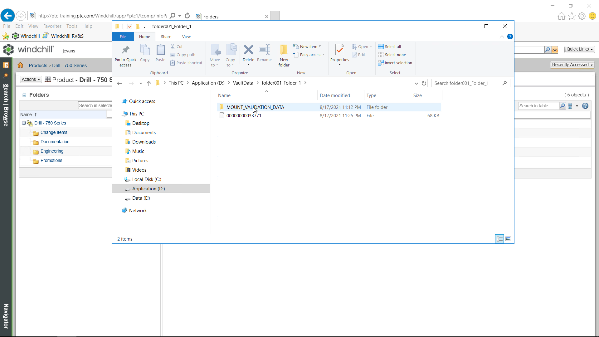 Test File Vaulting | tutorial | PTC Learning Connector