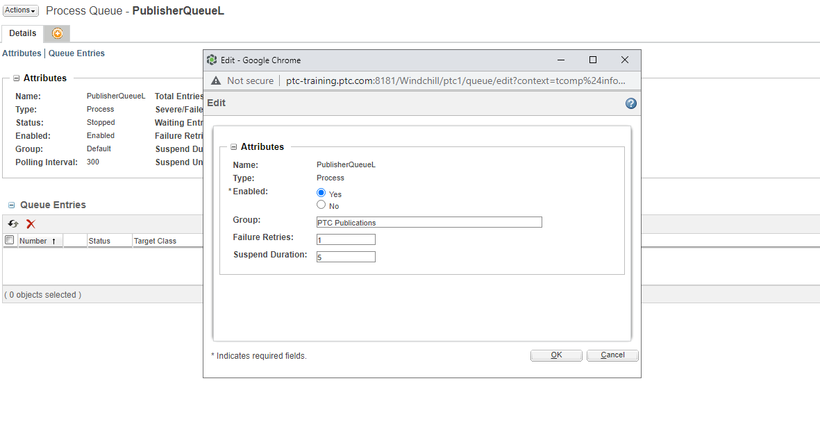View Queues Using the Queue Manager | tutorial | PTC Learning Connector