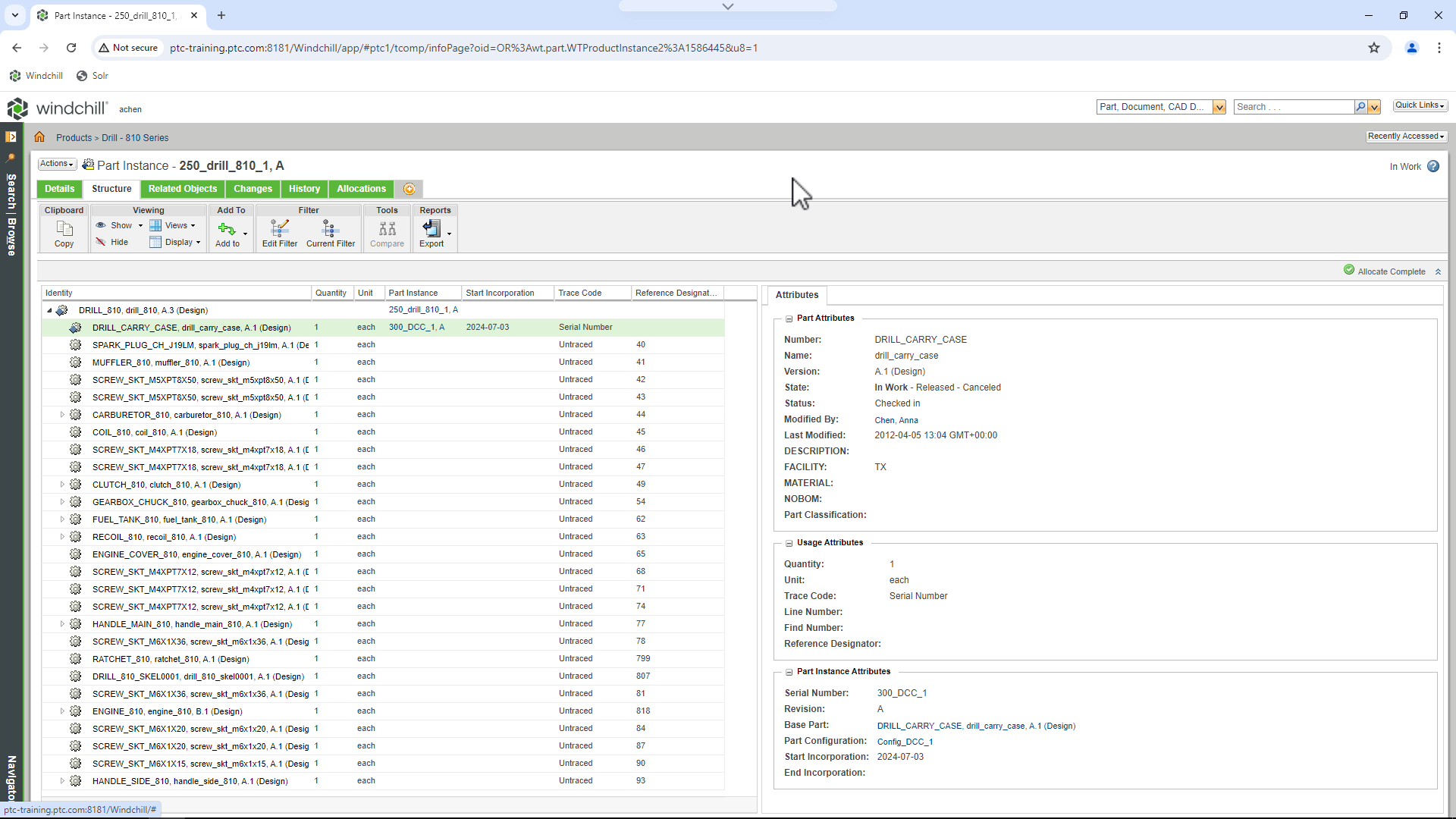 Create End Item Configurations and Instances | tutorial | PTC Learning ...
