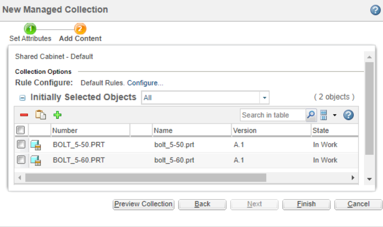 Create a Managed Collection | tutorial | PTC Learning Connector