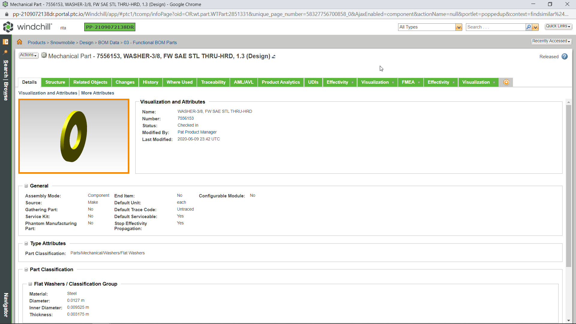 Search Parts by Classification and Facets | tutorial | PTC Learning ...