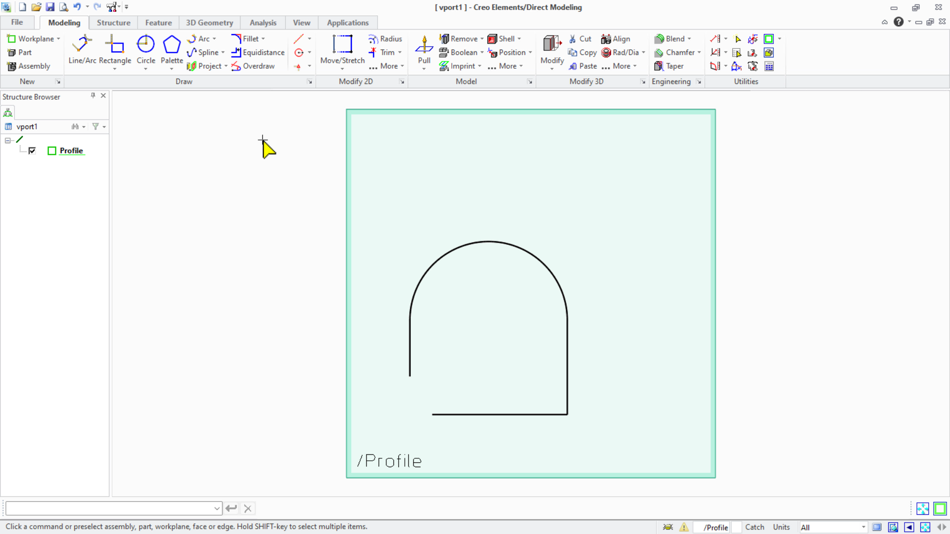 Modify 2D | tutorial | PTC Learning Connector