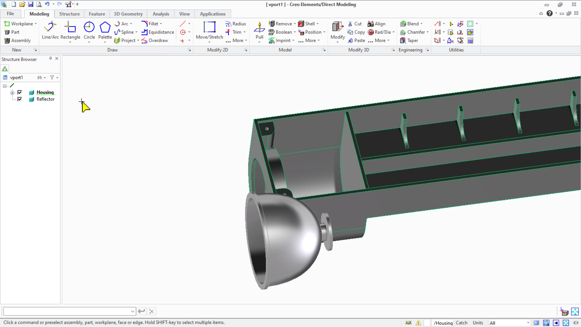 Locate Parts with Position Step 1 | tutorial | PTC Learning Connector