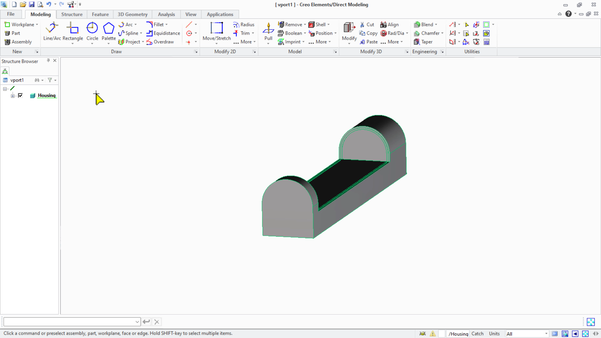 Create Parts in Place | tutorial | PTC Learning Connector