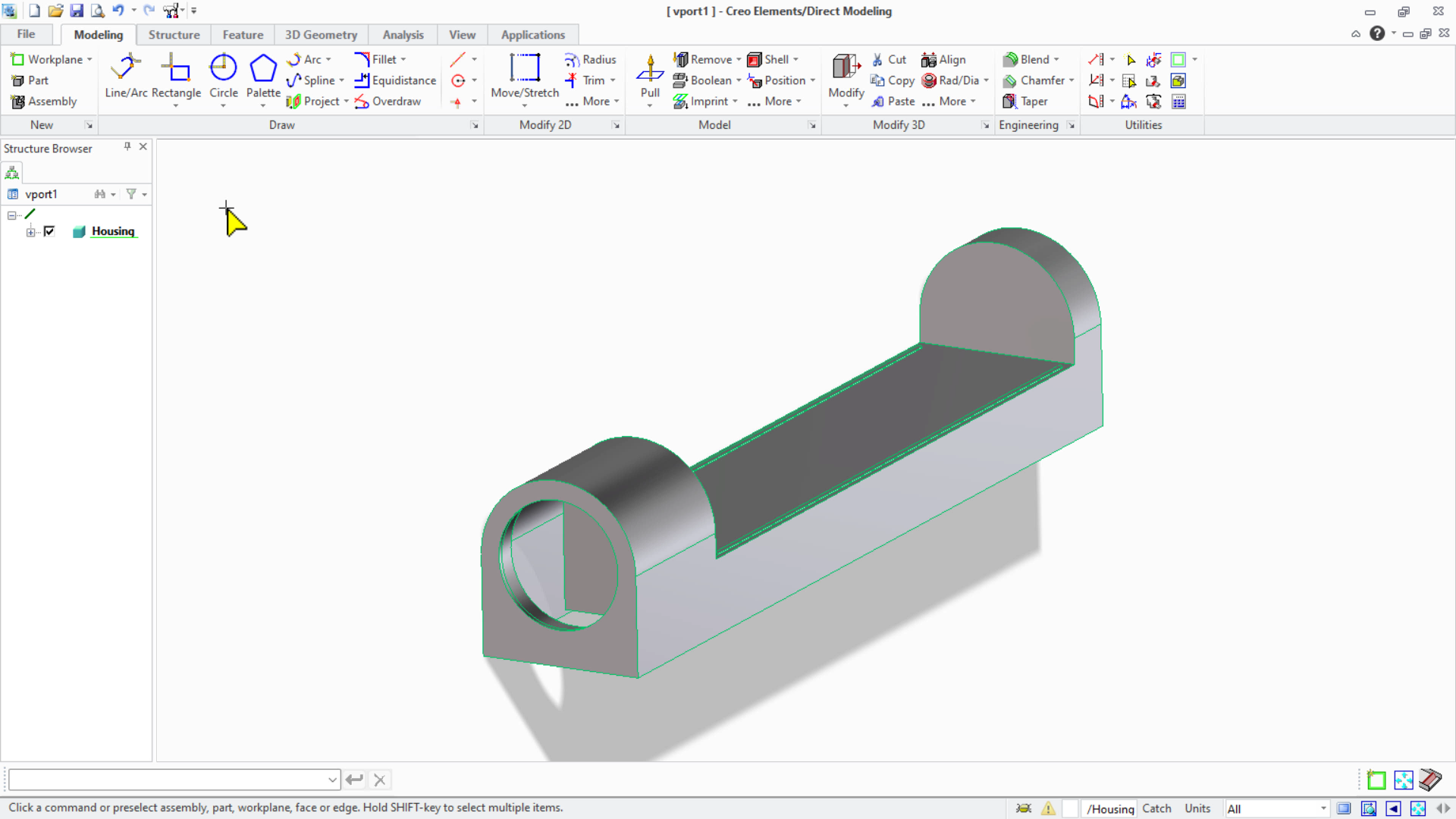 Create a Workplane by Point Direction | tutorial | PTC Learning Connector