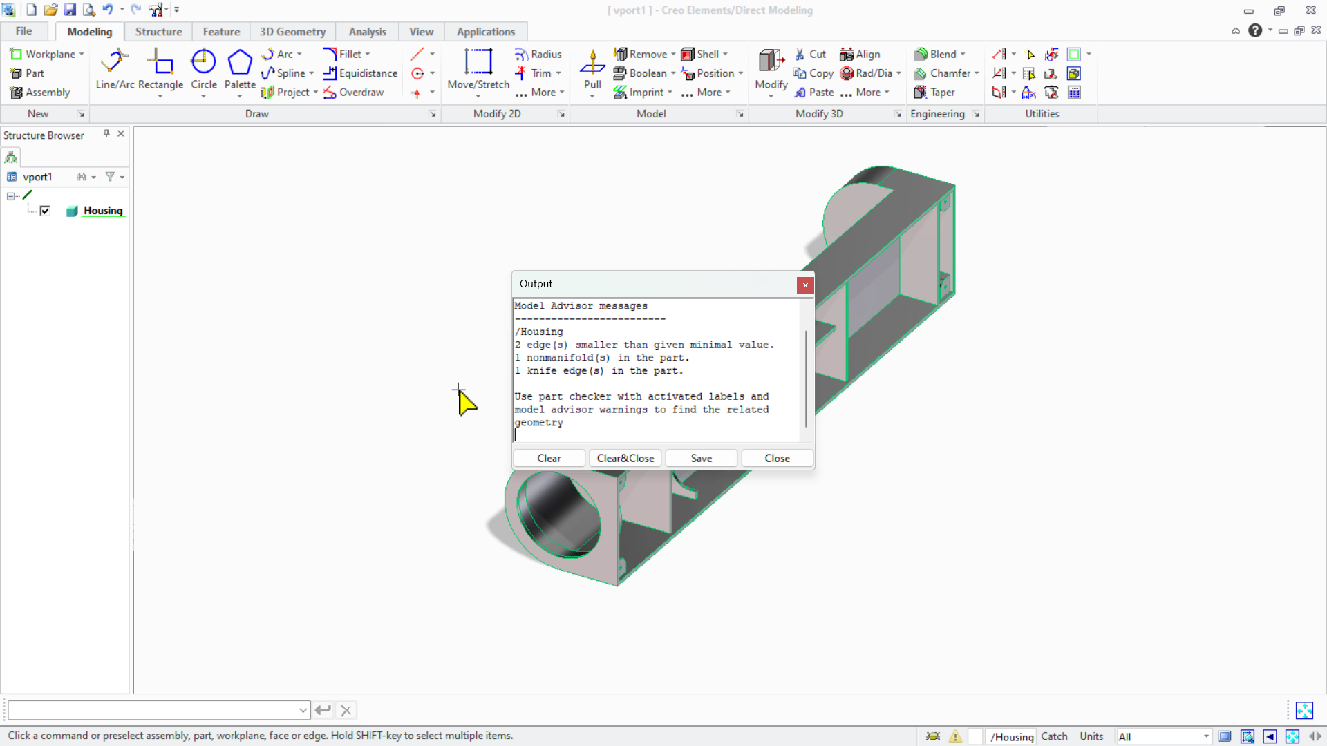 Part Check | tutorial | PTC Learning Connector