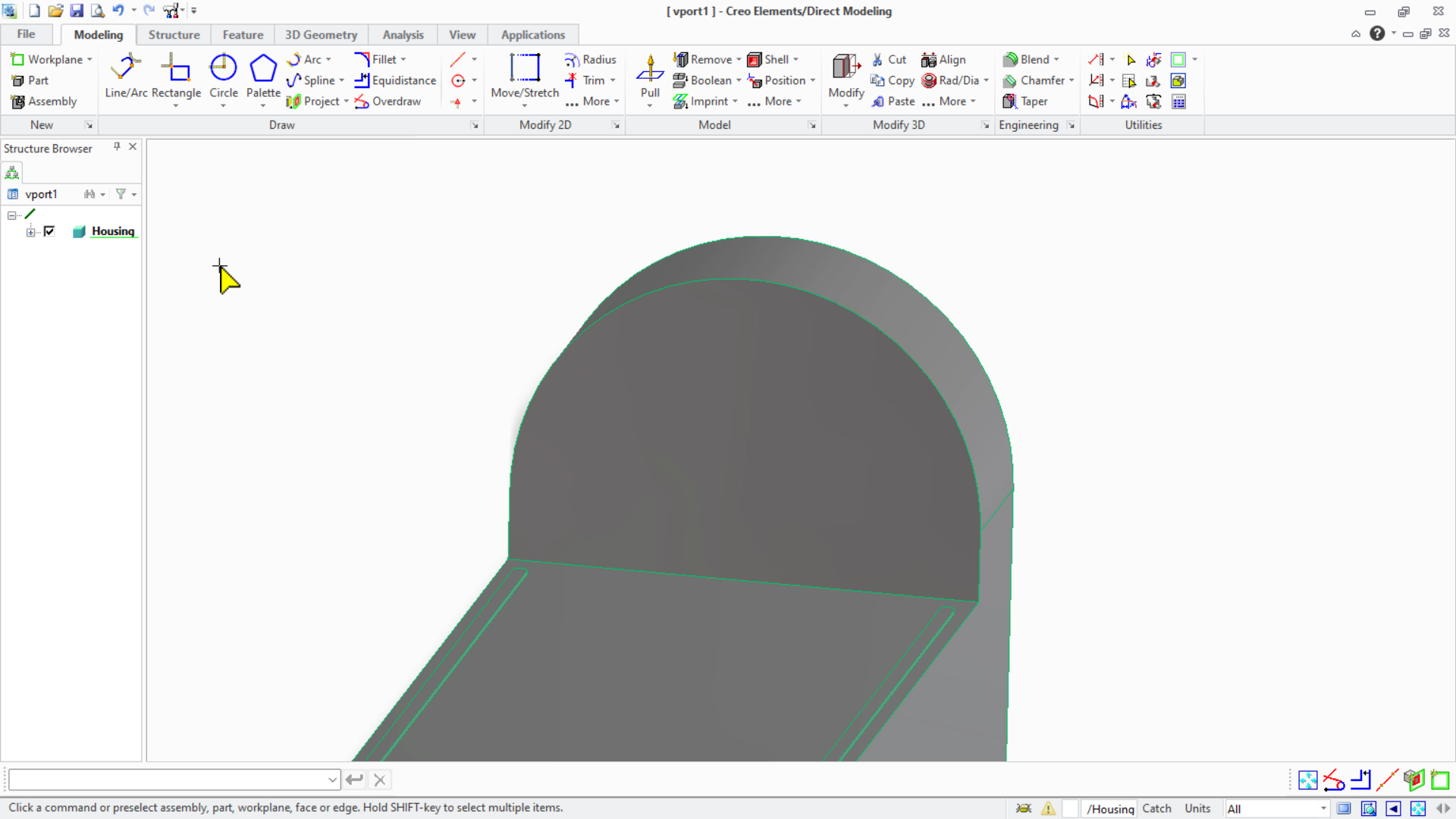 Create 2D and Pull | tutorial | PTC Learning Connector