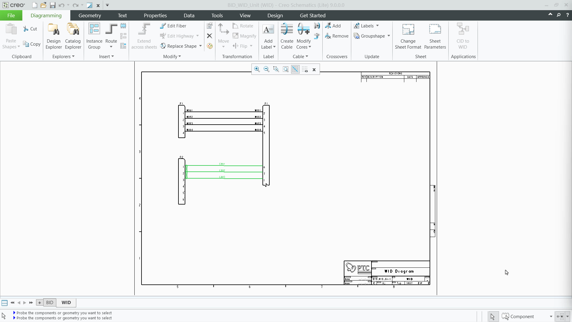 Electrical Diagram and Harness Design Process Exercise | tutorial | PTC ...