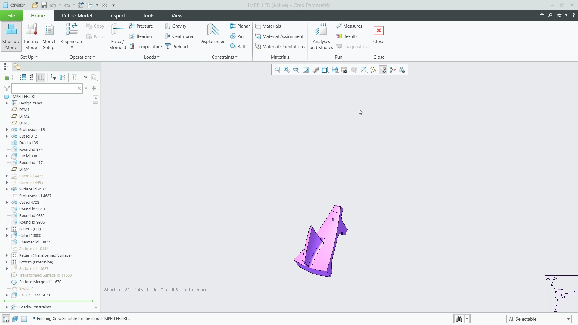 Understand Cyclic Symmetry Constraints | tutorial | PTC Learning Connector
