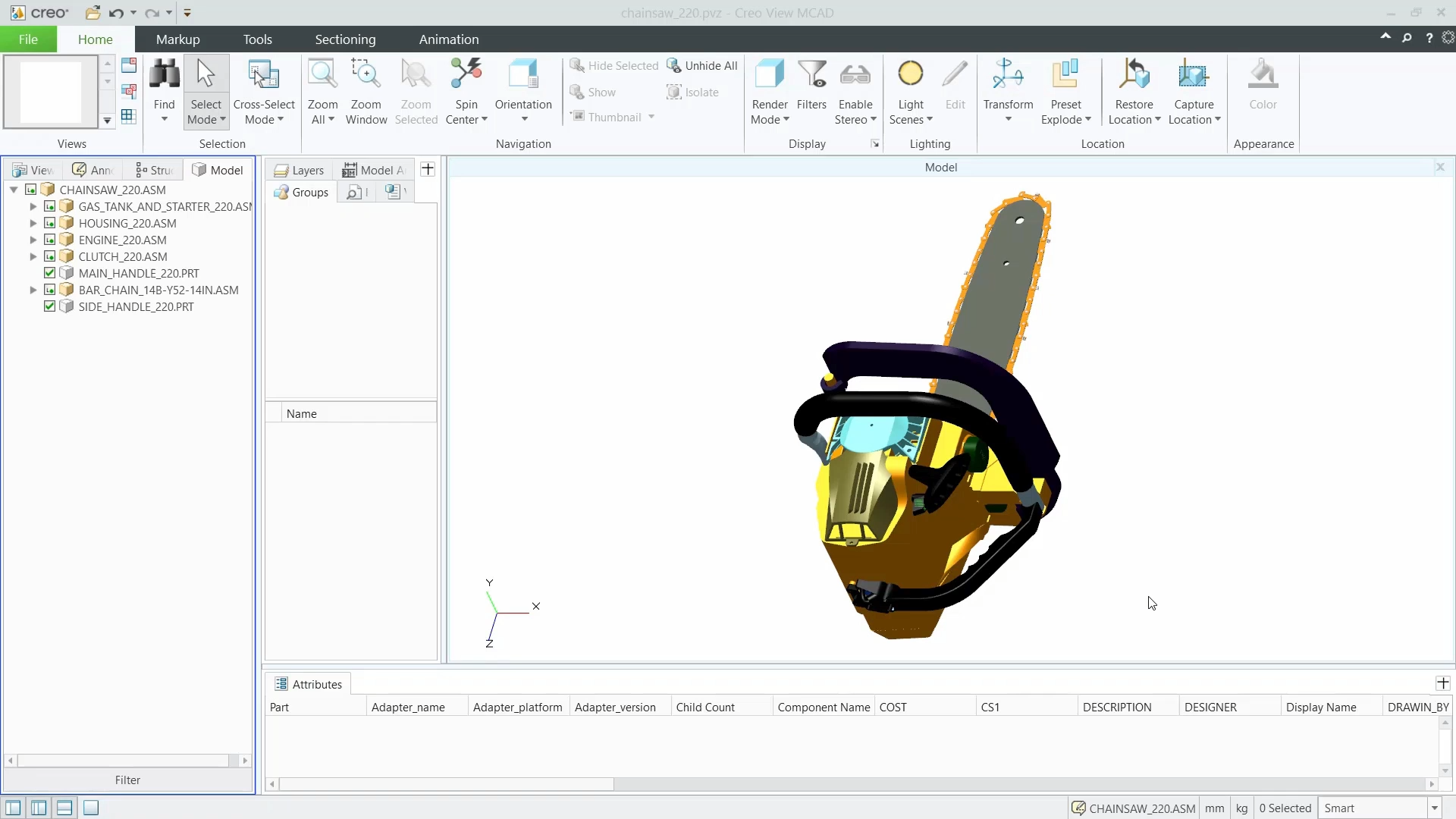 Annotate a Model | tutorial | PTC Learning Connector