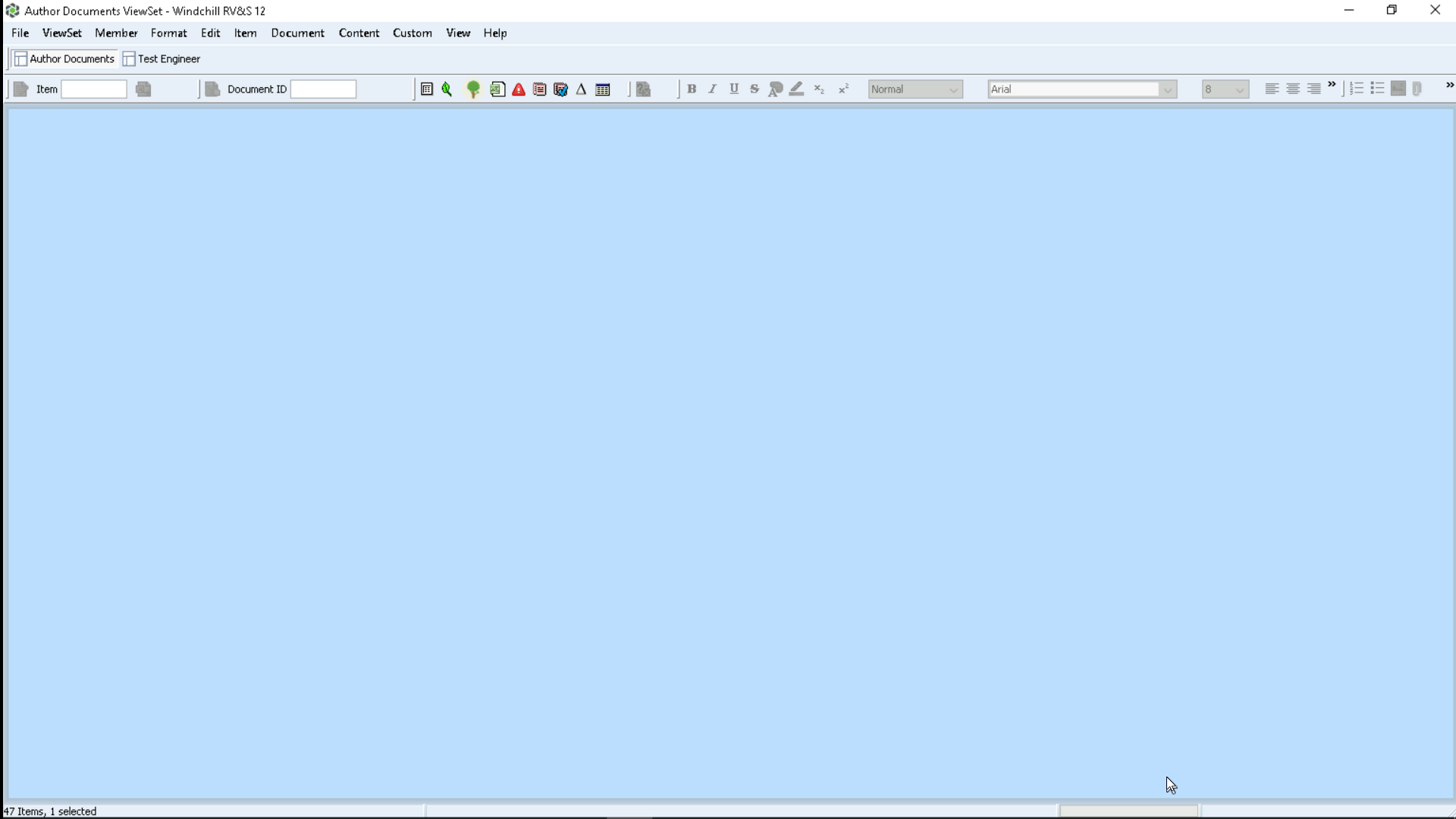 Create an Item - Graphic User Interface | tutorial | PTC Learning Connector
