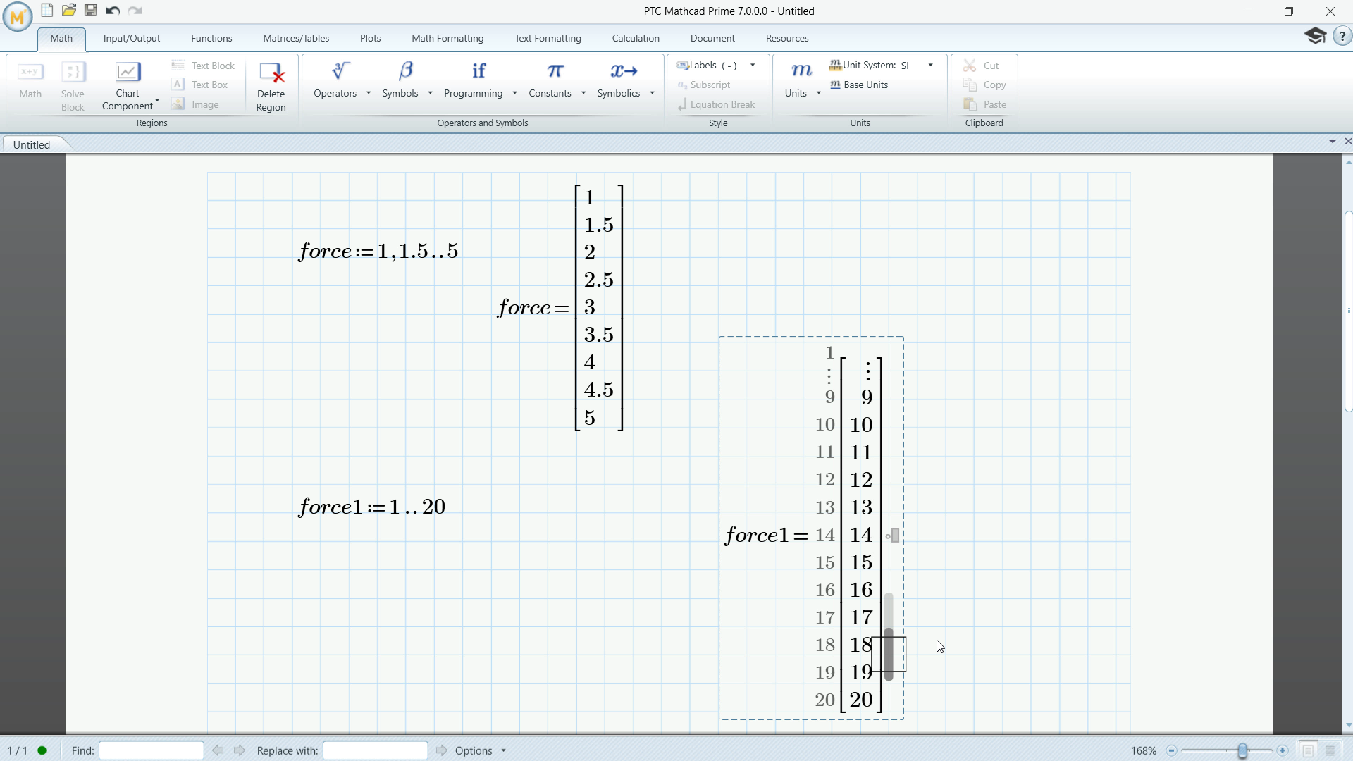 Define a Range Variable | Tutorial | PTC Learning Connector