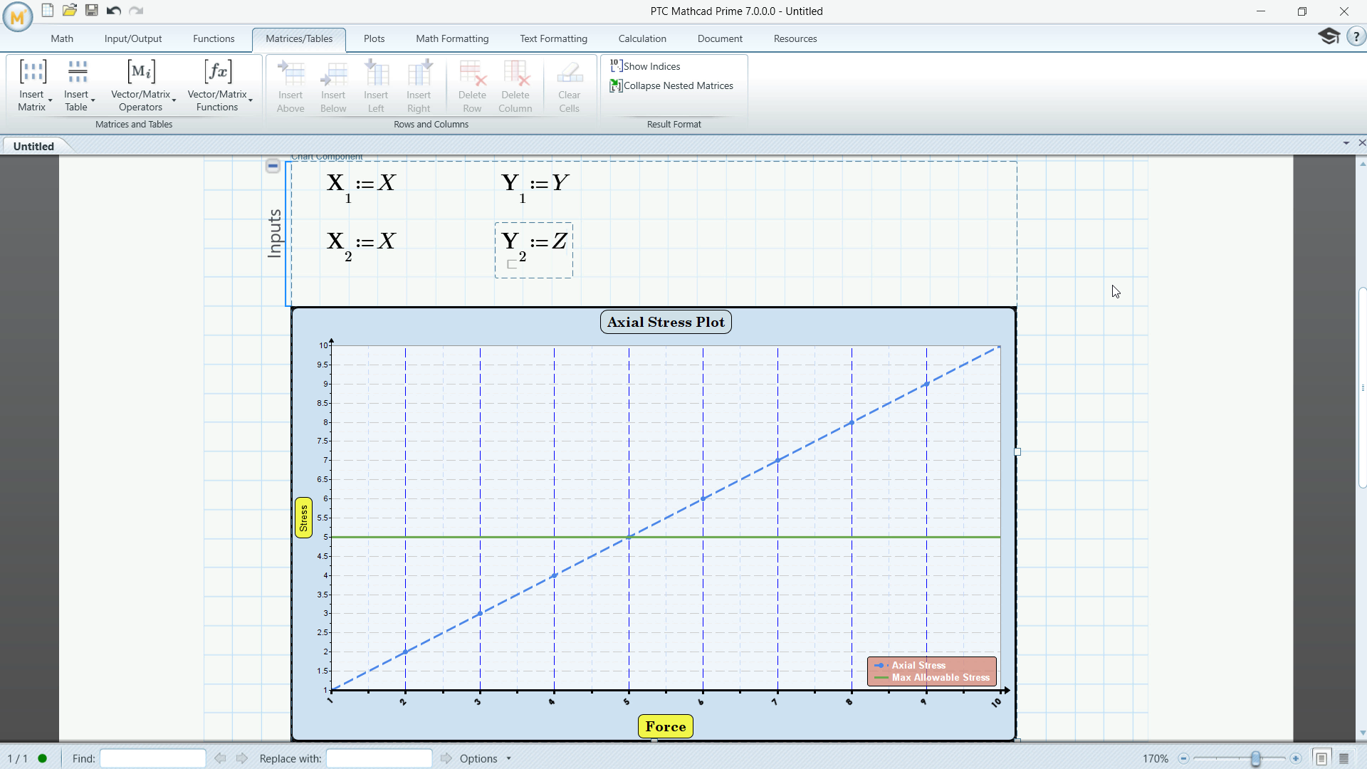 Format Traces Using the Chart Window | tutorial | PTC Learning Connector