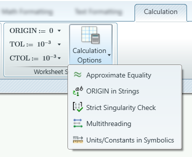 Use Calculation Options | tutorial | PTC Learning Connector