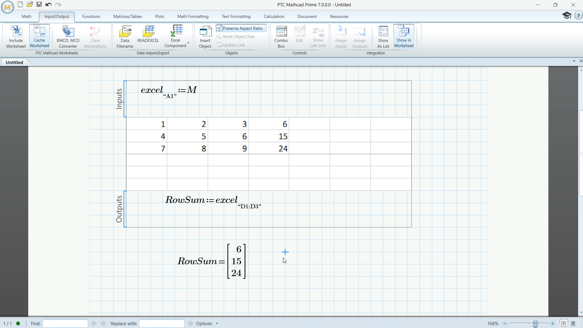 Use the Excel Component | tutorial | PTC Learning Connector