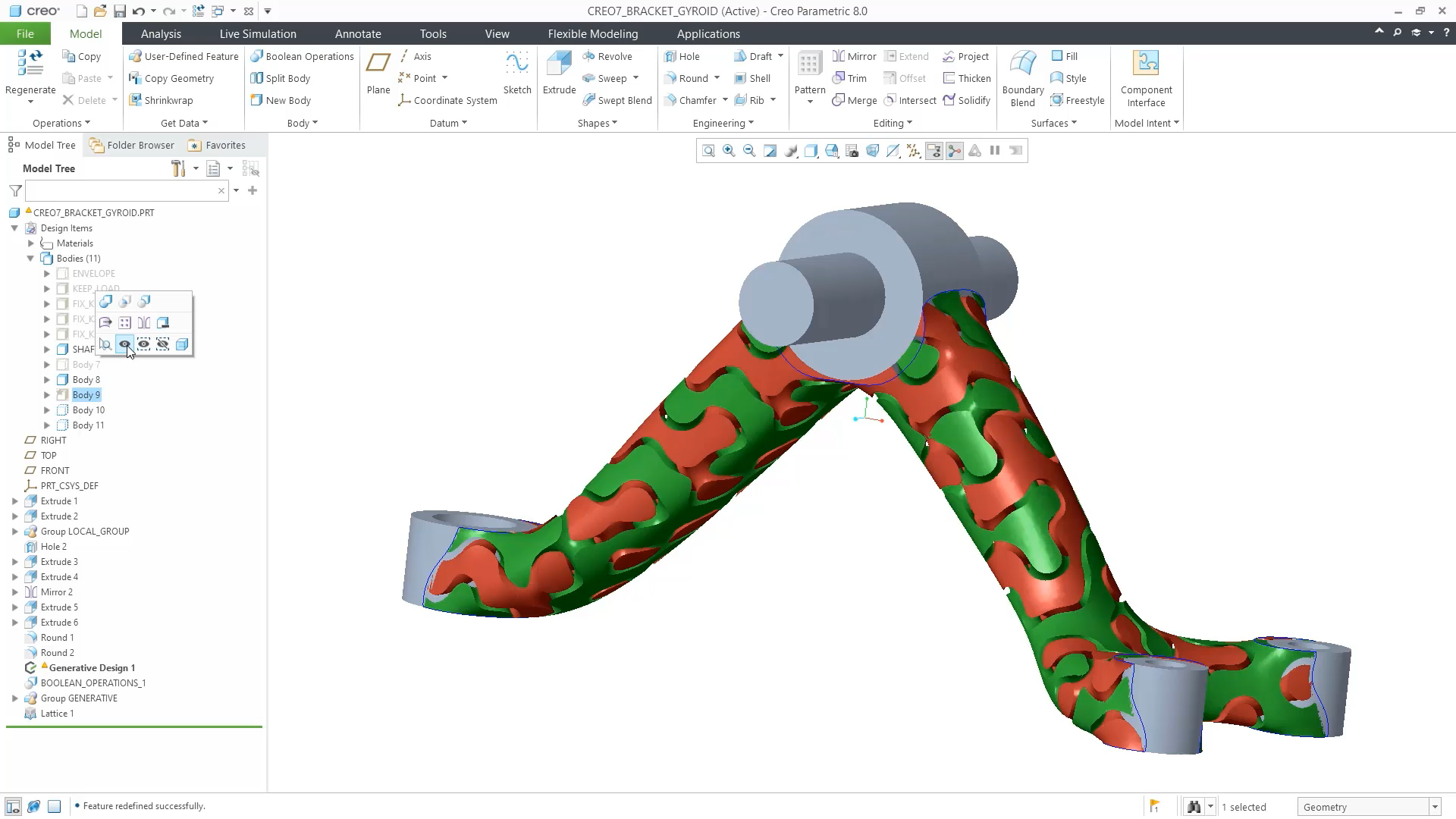 Explore the New Formula Driven Lattice | tutorial | PTC Learning Connector