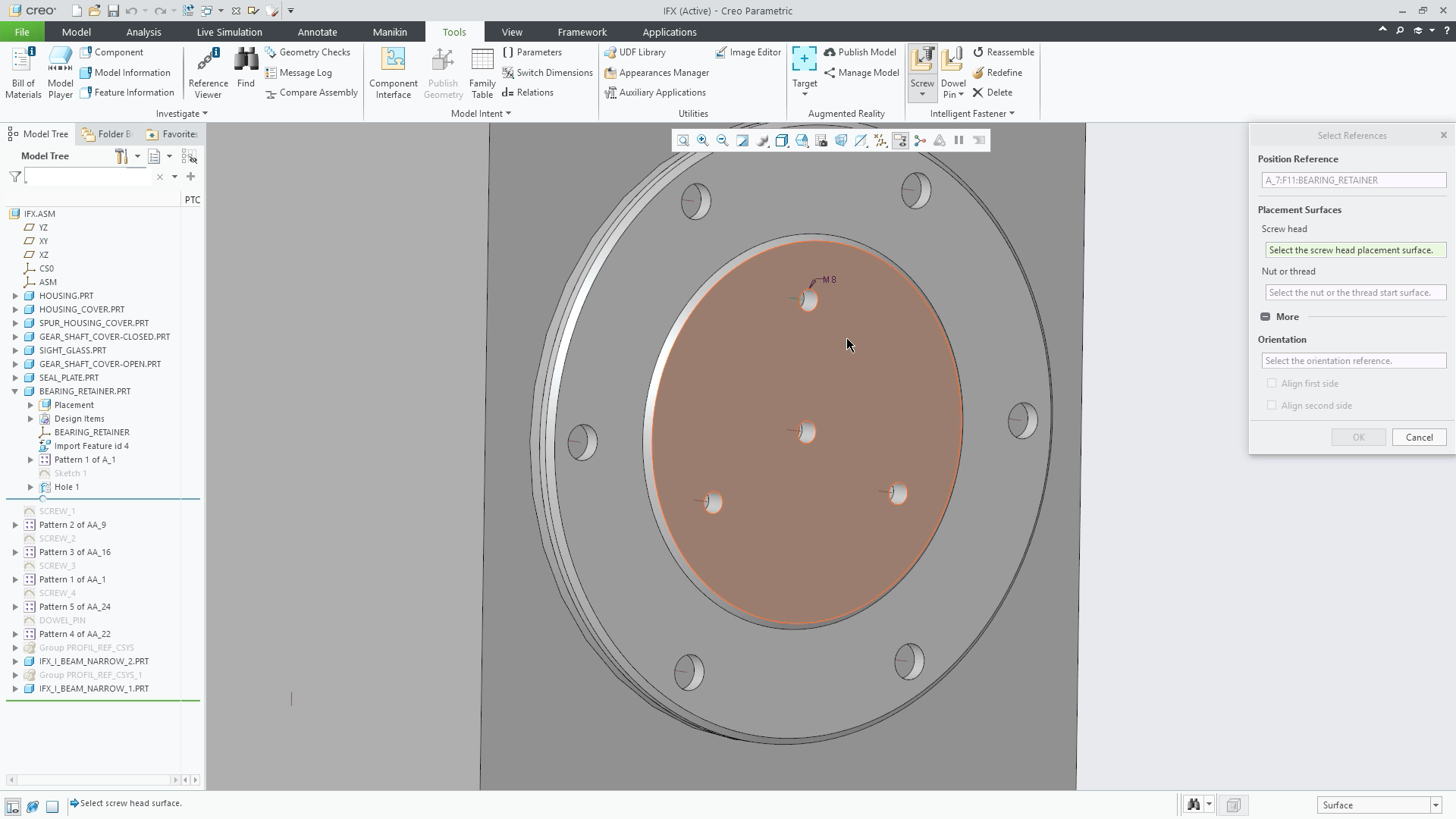 Use Holes as a Pattern Reference for Intelligent Fastener | tutorial ...