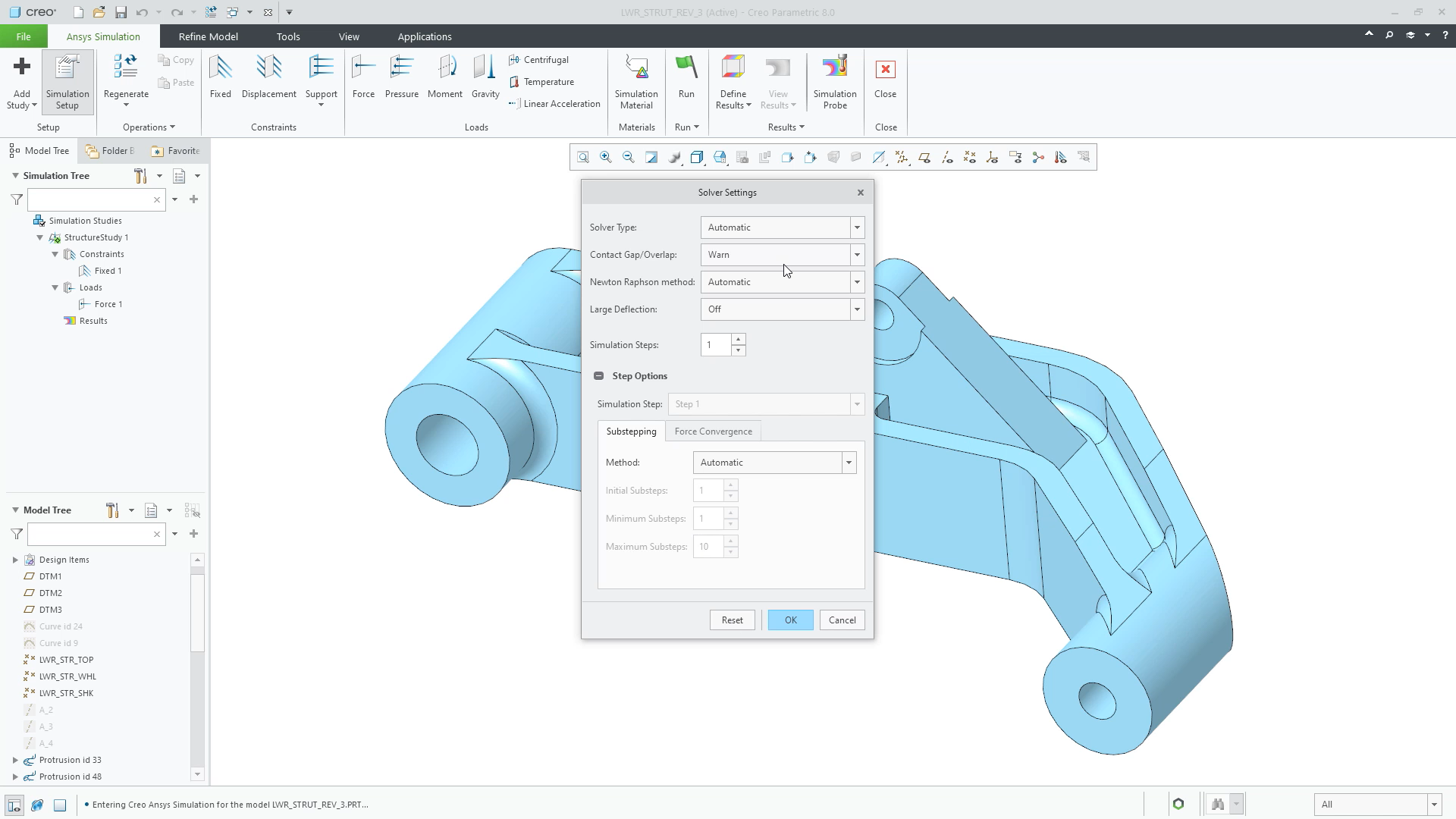 Explore Creo Ansys Simulation Improvements | tutorial | PTC Learning ...