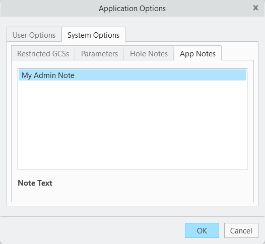Application Options | tutorial | PTC Learning Connector