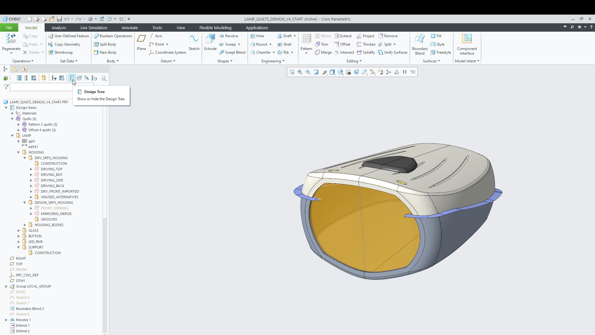 Model Tree Enhancements - Design Tree Enhancements | tutorial | PTC ...