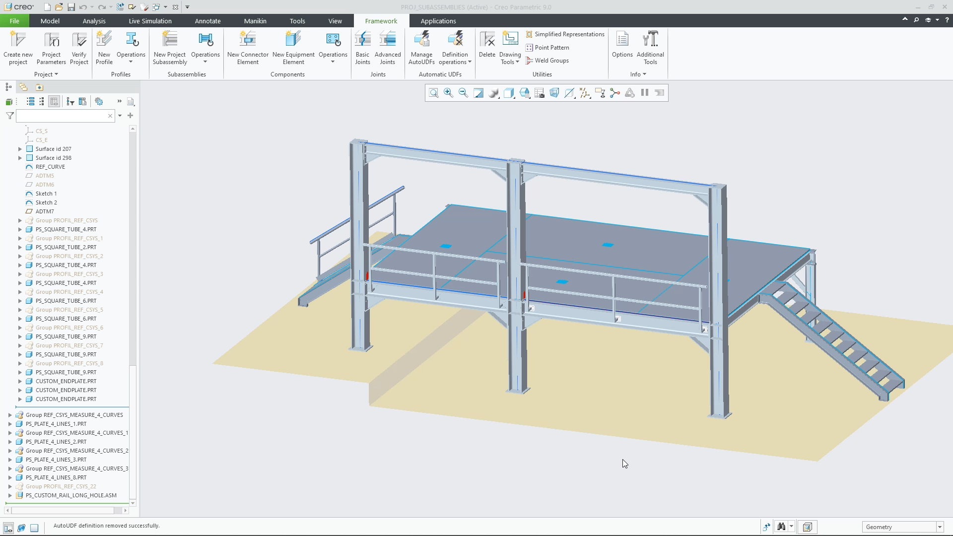 Update AutoUDF User Interface | tutorial | PTC Learning Connector