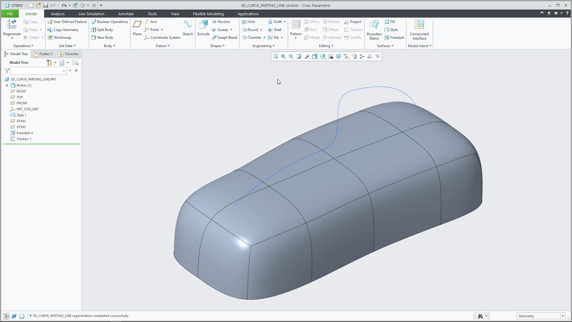 Create an Align Draft Connection in Freestyle | tutorial | PTC Learning ...