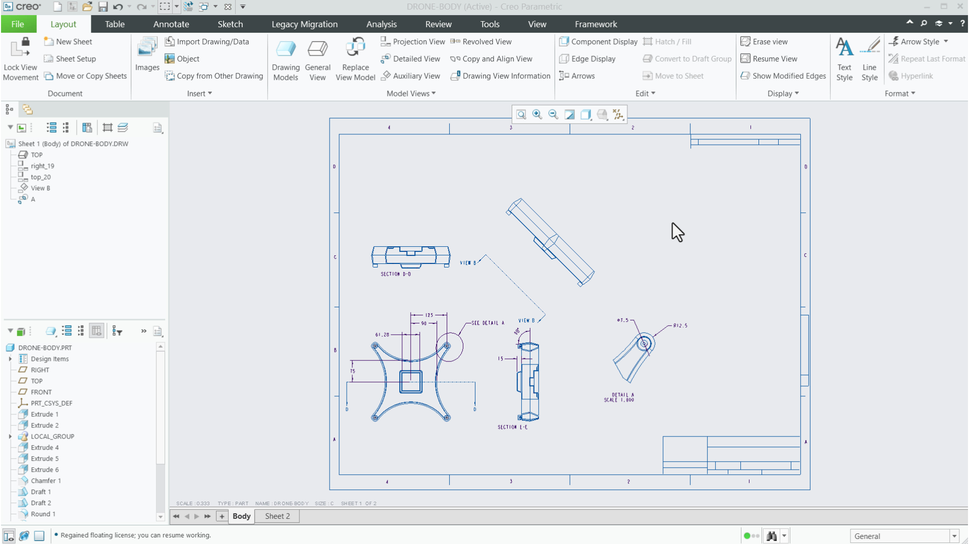 Clean Up Drawing Annotations | tutorial | Playlist | PTC Learning Connector