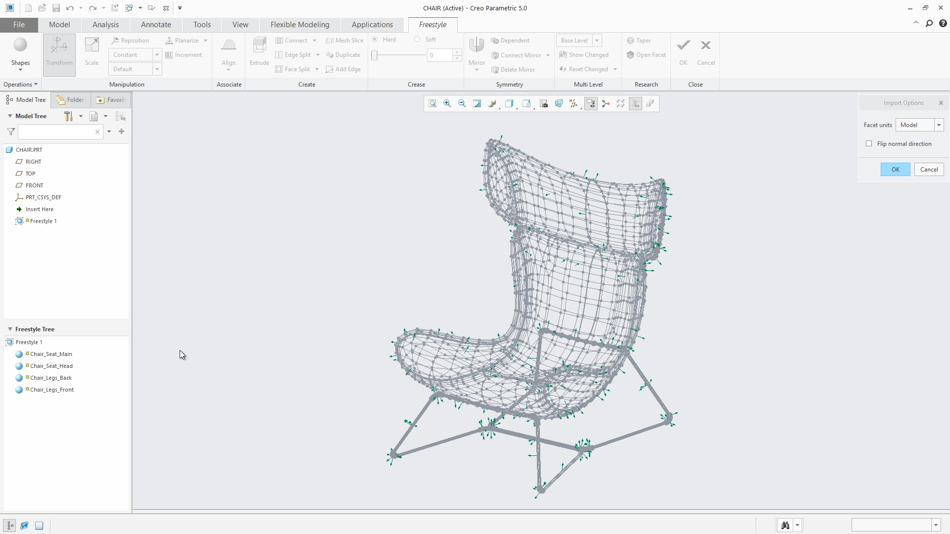 Preview of Imported Objects in Freestyle | tutorial | PTC Learning ...
