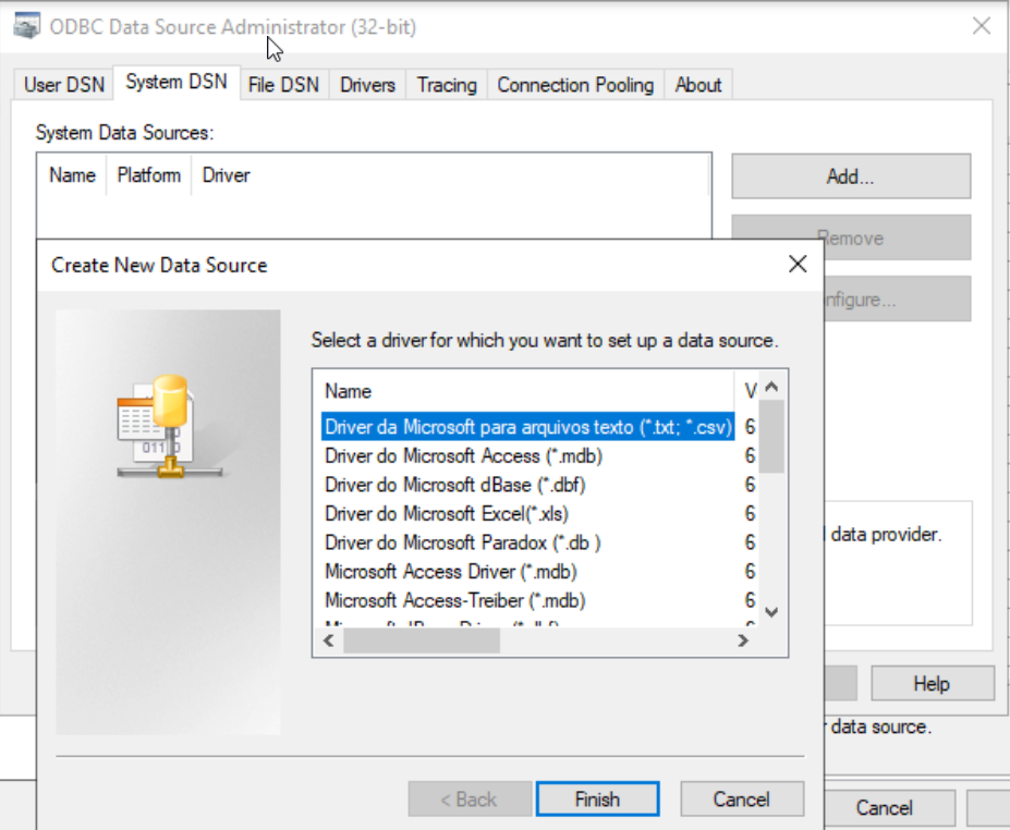 Configure a DSN | tutorial | PTC Learning Connector