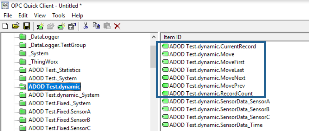 Access Data with an ODBC Client Driver | tutorial | PTC Learning Connector