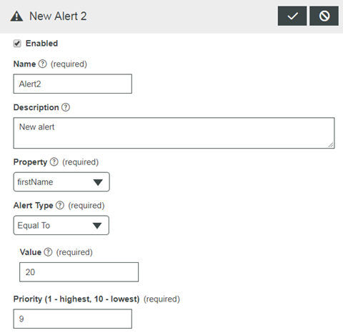 Create an Alert | tutorial | PTC Learning Connector