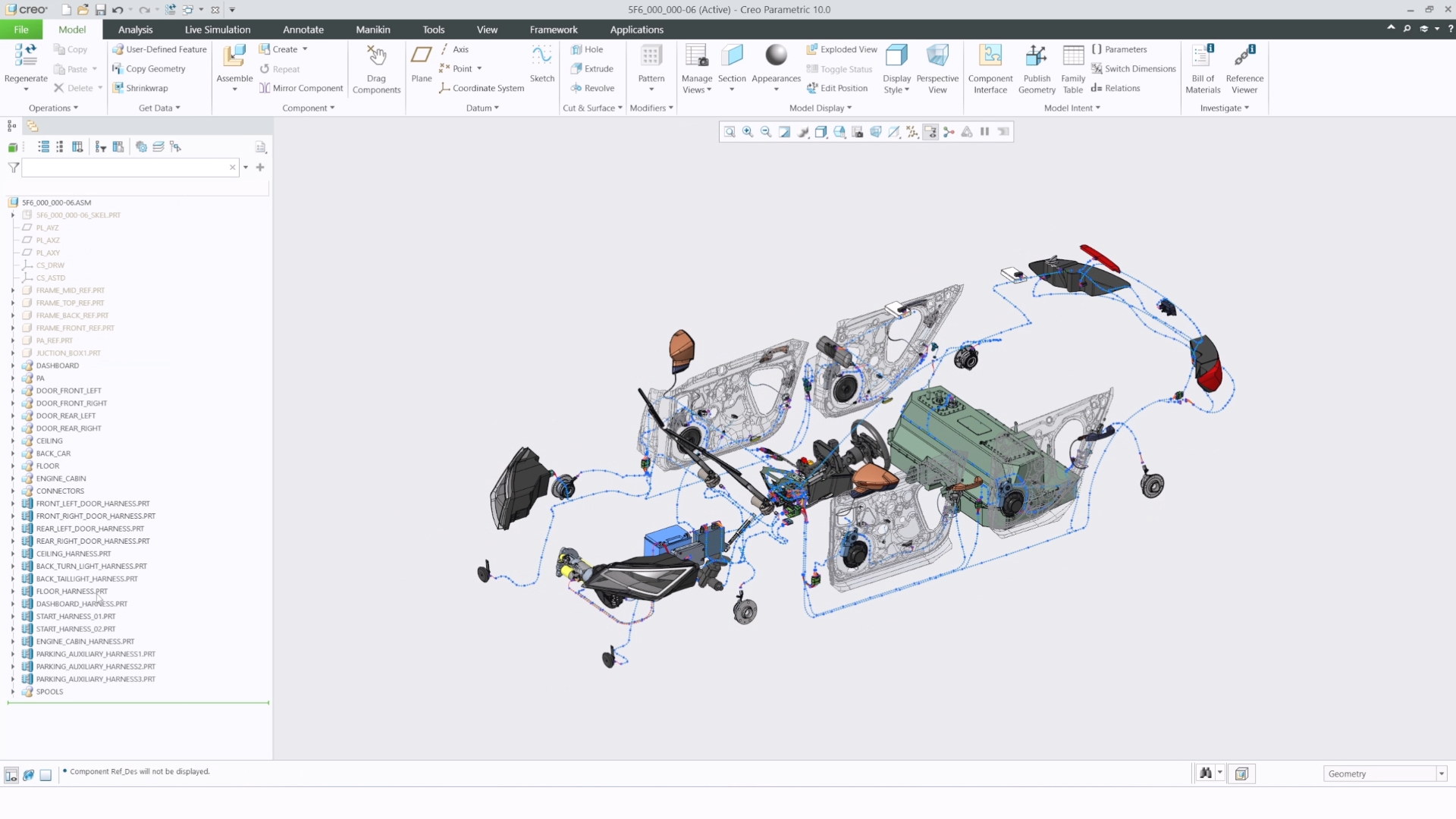 Introduction of a Dedicated Cabling Tree | tutorial | PTC Learning ...