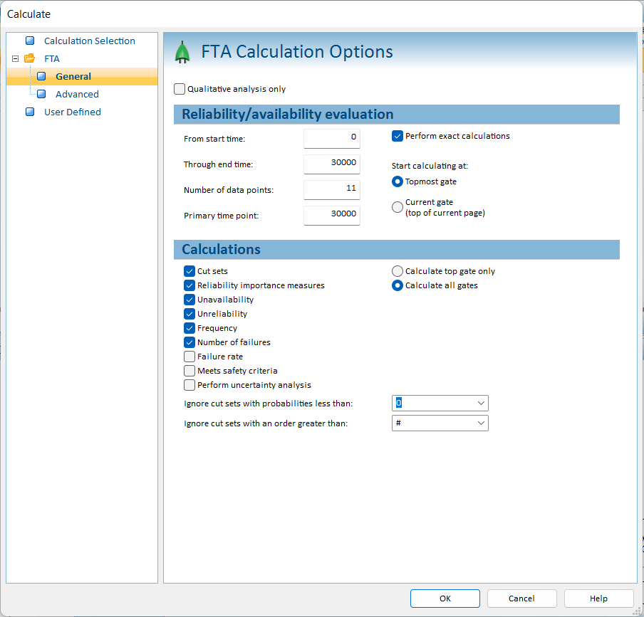 Calculations in FTA | tutorial | PTC Learning Connector