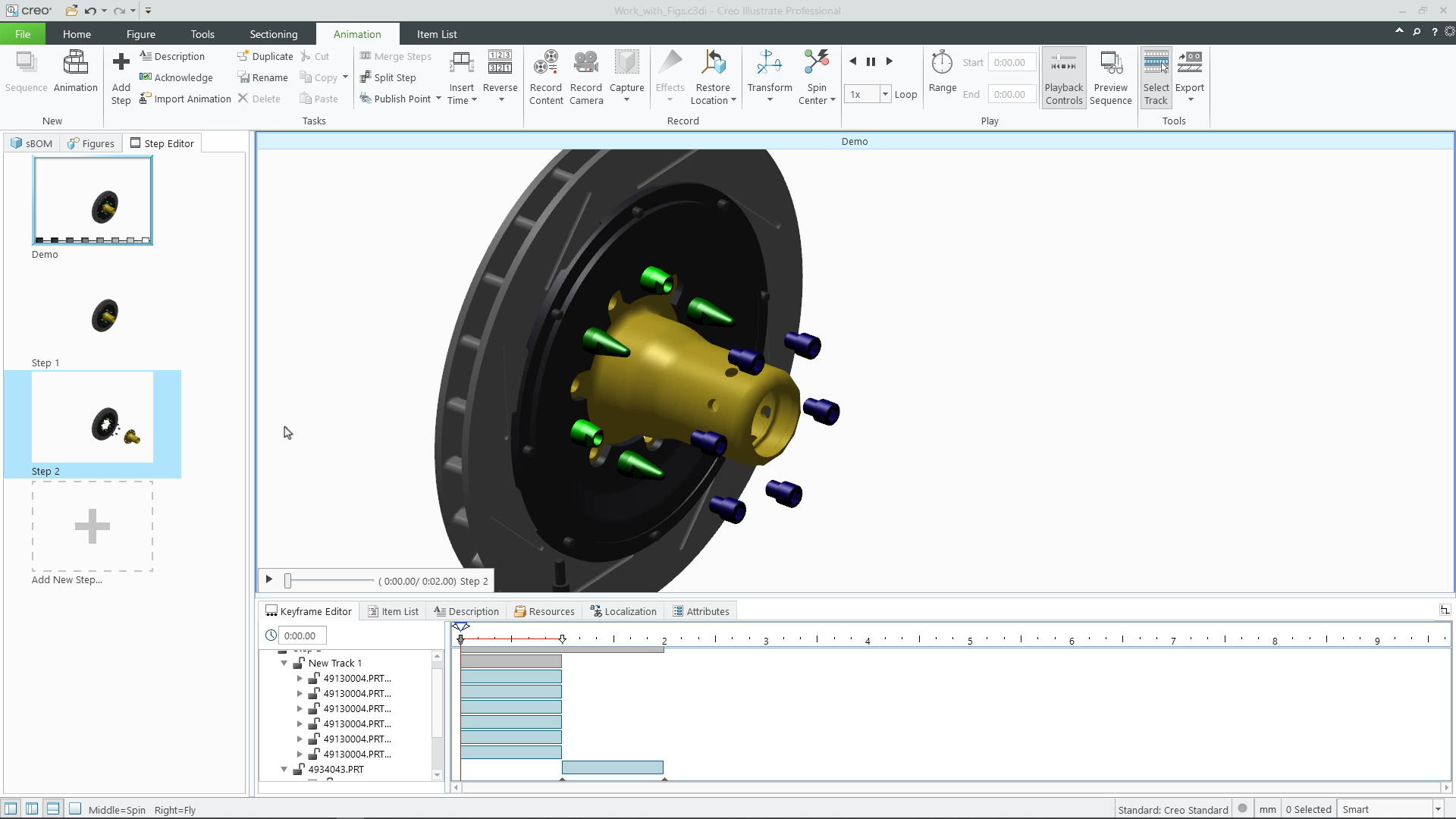 Show 3D Path Globally | tutorial | PTC Learning Connector