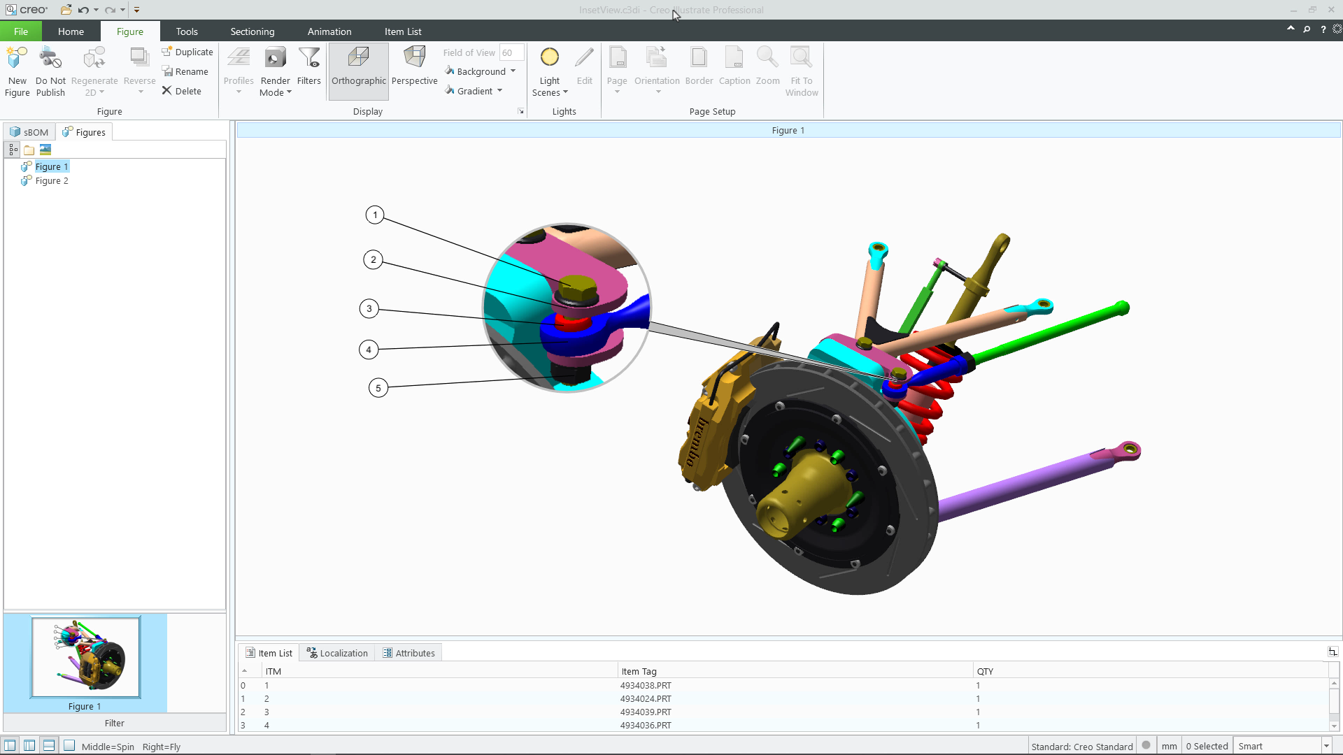 Position Controls for Inset View Callouts | tutorial | PTC Learning ...