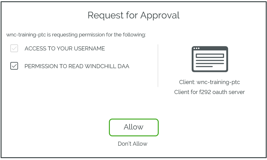 Authenticate End Users | tutorial | PTC Learning Connector