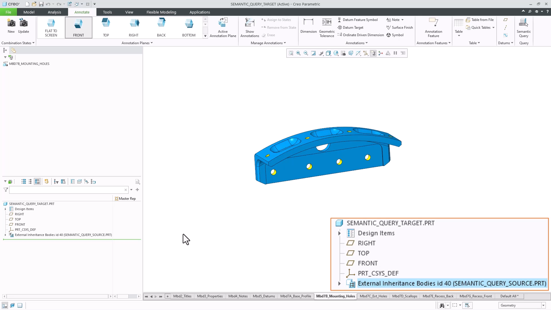 Ptc Tutorial Models Semantic Query Tools for Inheritance Models | tutorial | PTC Learning ...