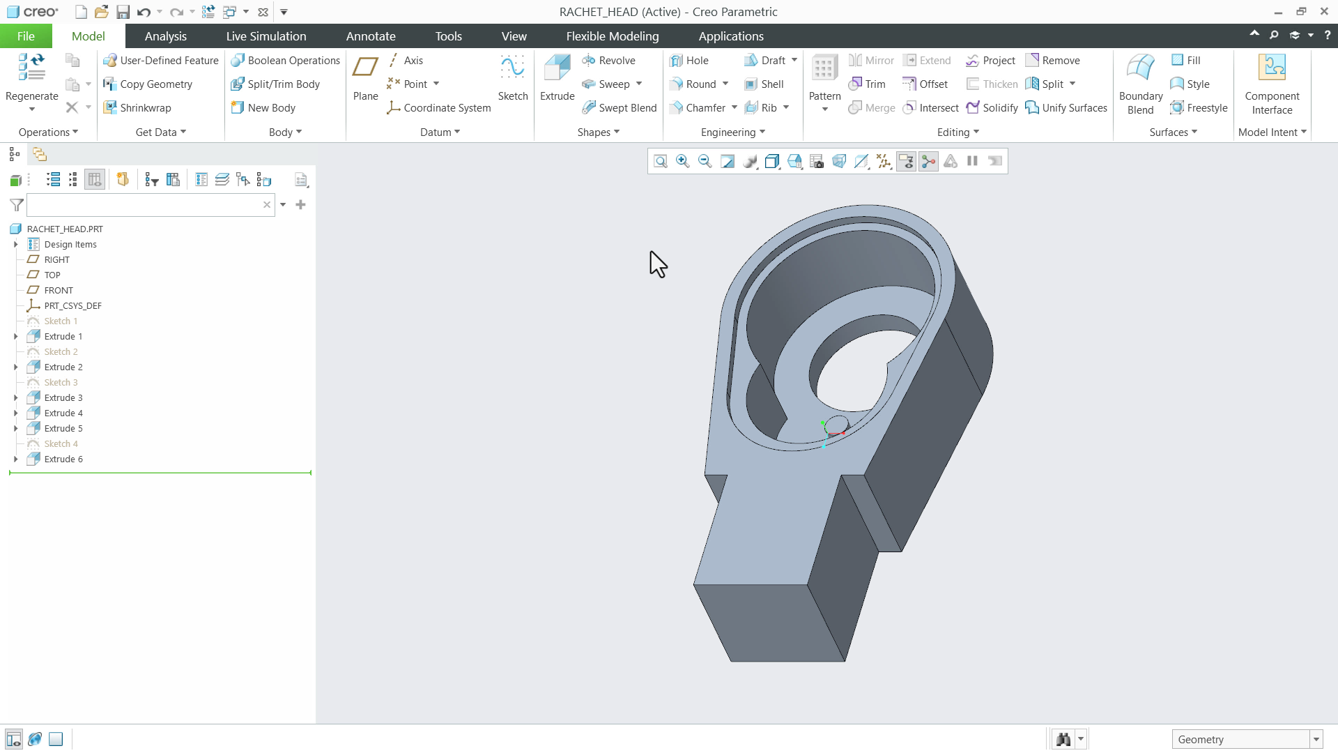 Create a New Part | tutorial | PTC Learning Connector
