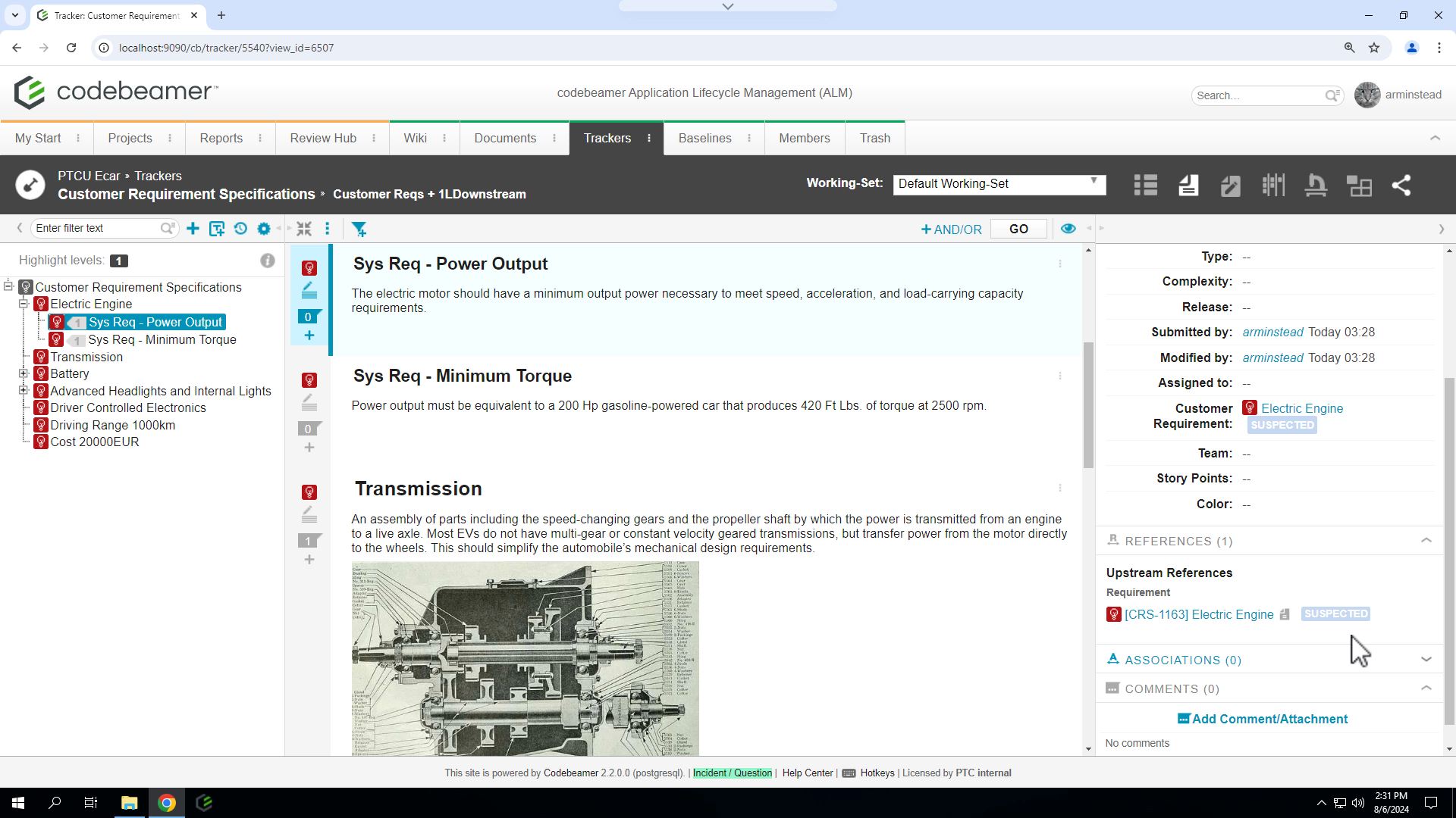 Import Requirements | tutorial | PTC Learning Connector