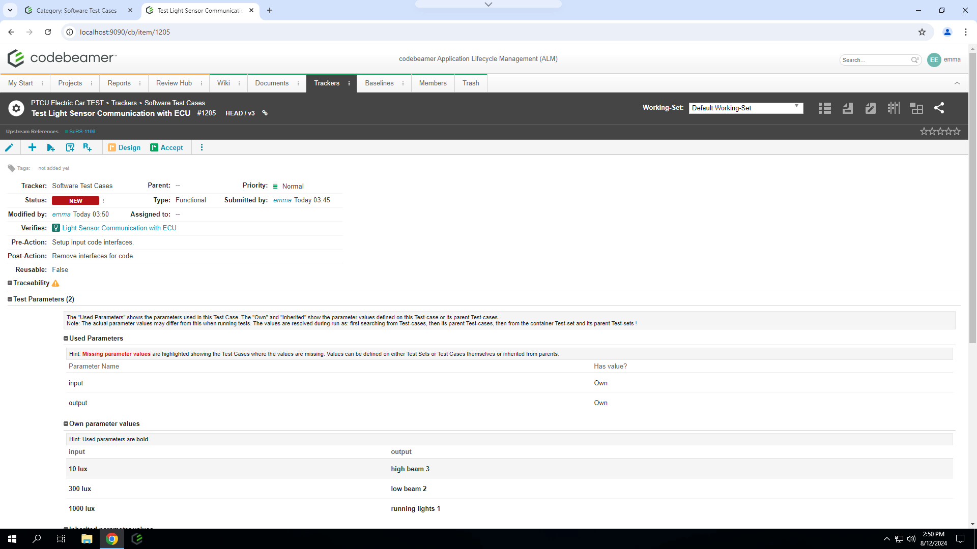 Create a New Test Case | tutorial | PTC Learning Connector